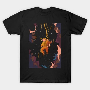 Deep dark space diver T-Shirt